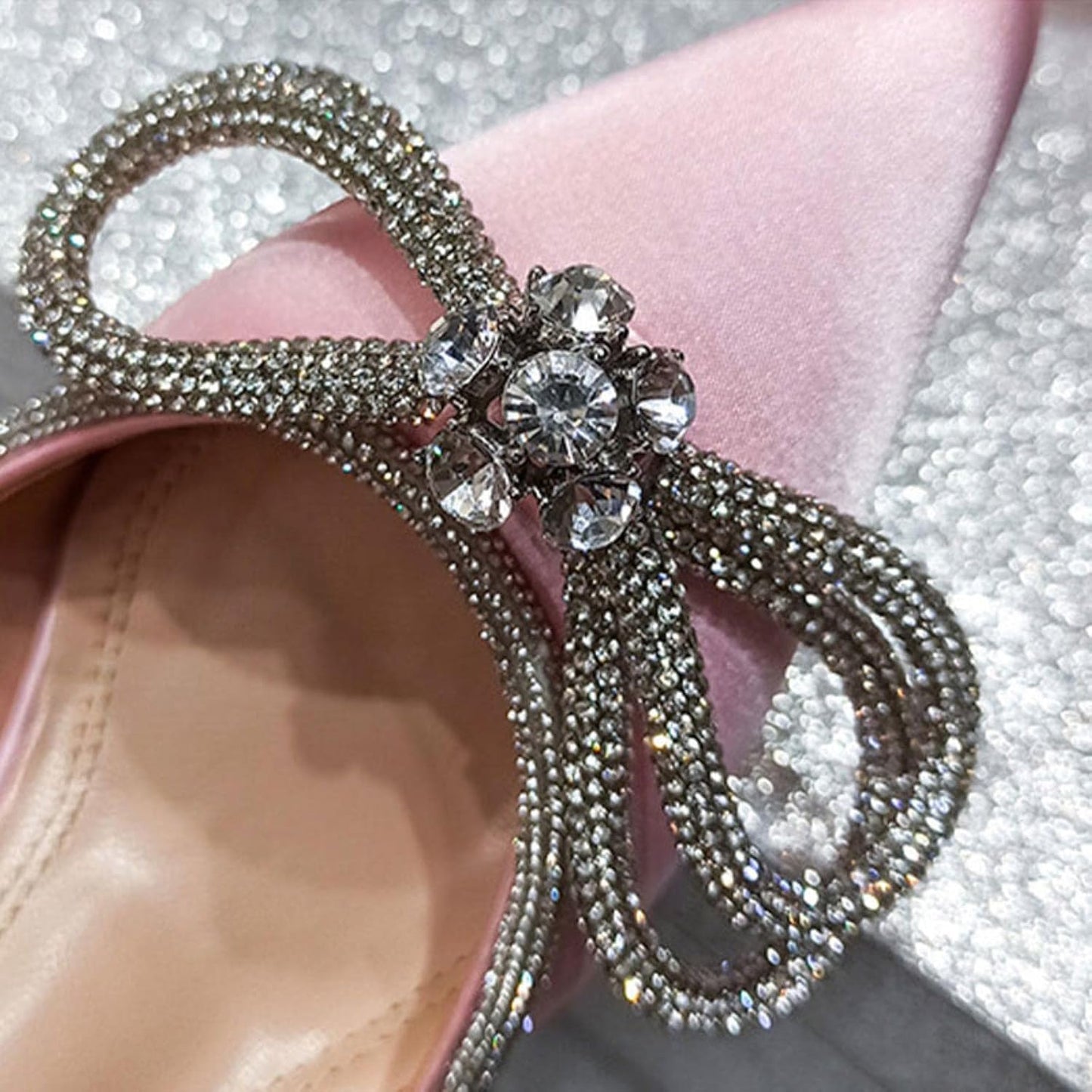 Tacones Glam Bow